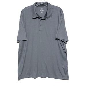 George Polo Shirt Mens L 42-44 Stretch Golf Athleisure Business Casual Office